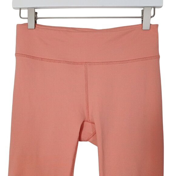 Outdoor Voices Womens Crop Leggings Camellia Peach Mid Rise 23" Inseam Size M - Picture 3 of 9